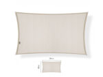 Shadow Comfort® - Waterproof (HDPE) Rectangle Shade Sail